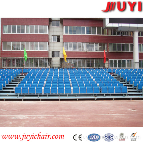 aluminium stadium seat with aluminum metal leg folding back aluminum chair folding chair JY-716